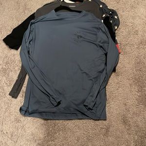 Hang ten swim shirt blue